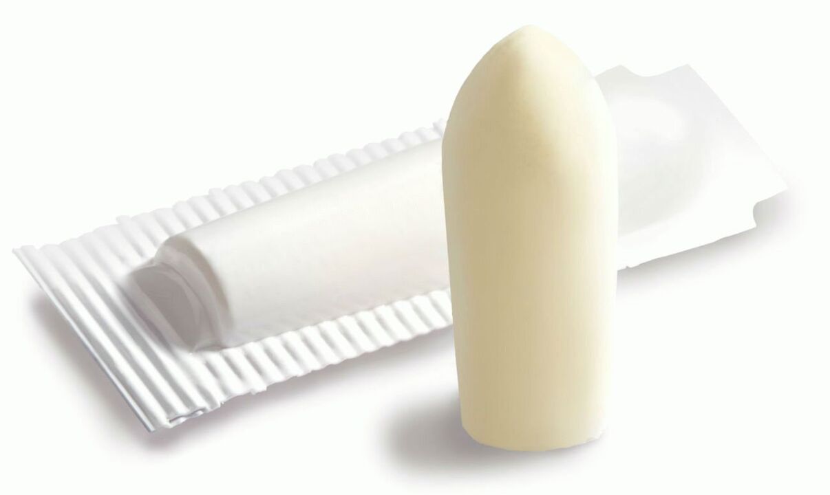 Suppositoire rectal pour la prostatite